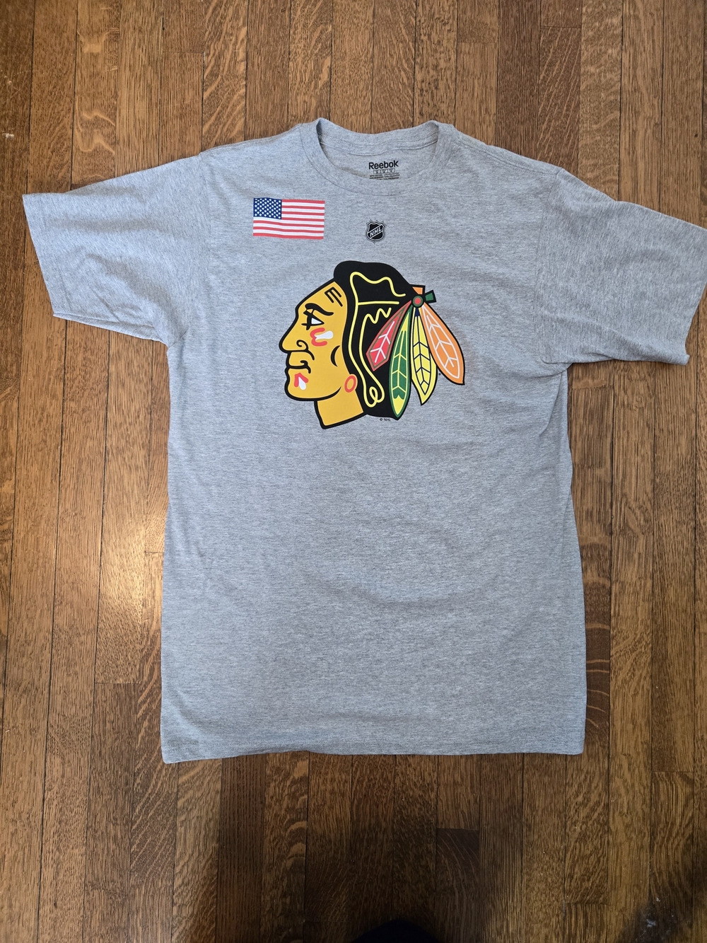 Reebok NHL Chicago Blackhawks Patrick Kane T-shirt Medium
